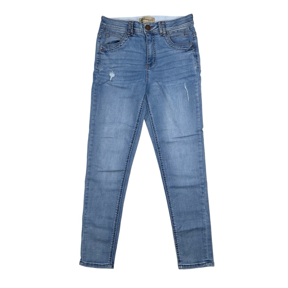 Democracy Size 6 Ab Technology Light Wash Denim Blue Jeans Stretch Casual